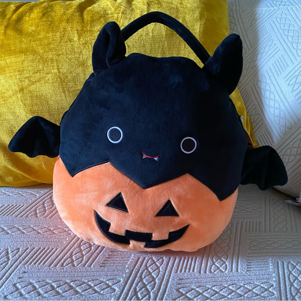 Halloween Squishmallow Emily Candy Bag Bat Pumkpin